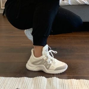 Boohoo white sneakers